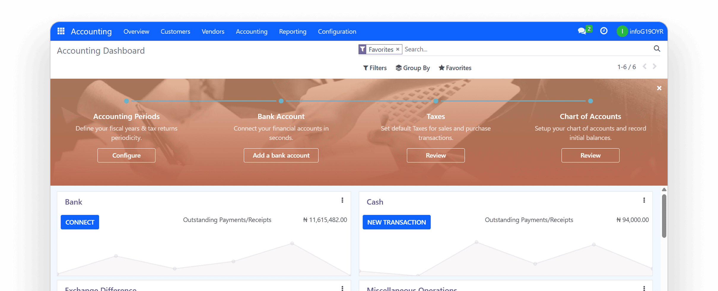 LafiaLink ERP dashboard — service queues and patient list view